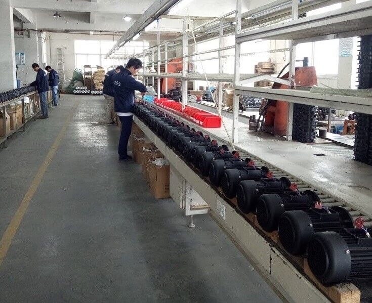 Fuan Zhongzhi Pump Co., Ltd. خط تولید سازنده