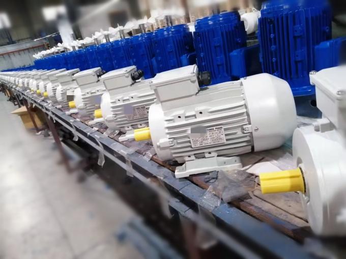 یک فاز 2.2KW 3HP موتور AC الکتریکی 380V 50HZ 2300 RPM خانه آلومینیوم بسته ضد انفجار 110V پمپ موتور 5KW 19