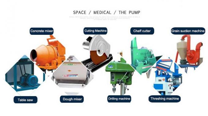 یک فاز 2.2KW 3HP موتور AC الکتریکی 380V 50HZ 2300 RPM خانه آلومینیوم بسته ضد انفجار 110V پمپ موتور 5KW 4