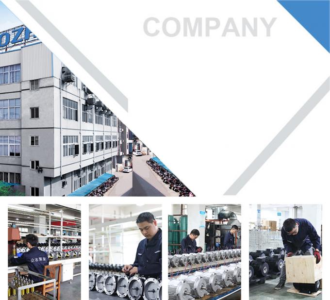 کارایی بالا 2800rpm موتور الکتریکی آلومینیوم خانه برای پمپ استخر شنا 9