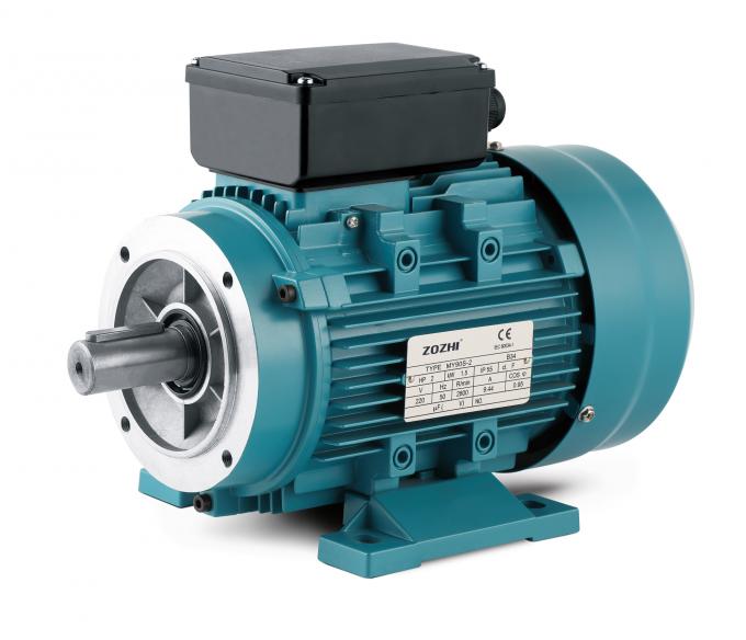 موتور تک فاز 5.5hp 4kW 220V 1500rpm برای کمپرسور هوا صنعتی 1 سال کار 0