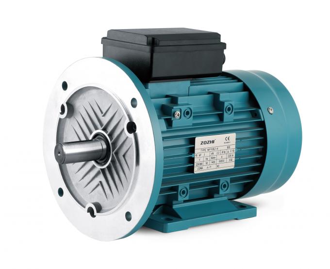 2.2kW 3hp 220V تک فاز تهویه دهنده-روند موتورهای آبپاش 1500rpm سرعت نامی 60Hz فرکانس 0