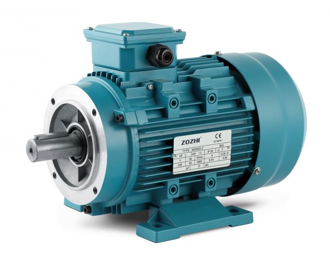 50 هرتز 60 هرتز ضد آب 0.09kw 0.12Hp چهار قطبی موتور الکتریکی آسنکرون 380V 1500RPM سه فاز محصور 220V ولتاژ AC 23