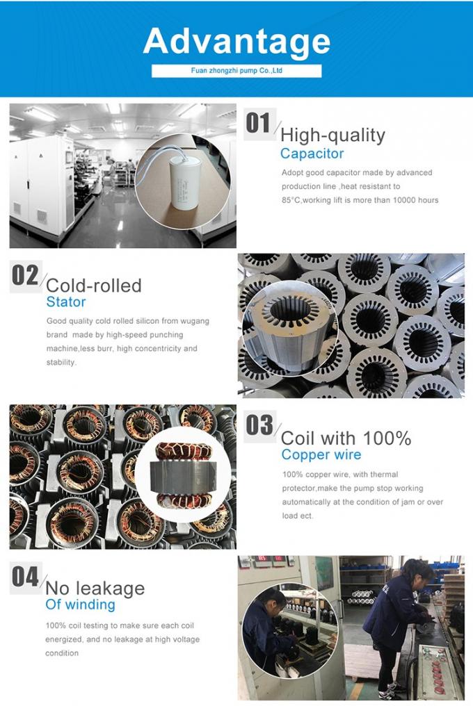 5.5KW 4HP سه فاز الکتریکی موتور حشره مرد 380V AC ولتاژ 50Hz ضد آب 5KW قدرت نامی برای ماشین تمیز کردن 15