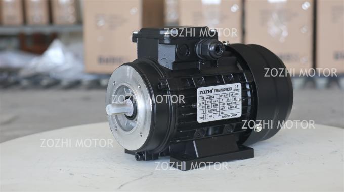 50 هرتز 60 هرتز ضد آب 0.09kw 0.12Hp چهار قطبی موتور الکتریکی آسنکرون 380V 1500RPM سه فاز محصور 220V ولتاژ AC 0
