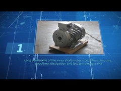 موتور شفت توخالی ZOZHI HS100L3-4 5.5HP/4KW رنگ مشکی