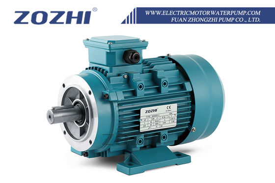 موتور AC آسنکرون سه فاز 2HP 1.5KW با محفظه آلومینیومی 380 ولت سرعت نامی 3000 دور در دقیقه ضد آب و محصور