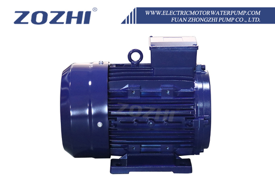موتورهای القایی الکتریکی AC IE2 15HP 11KW با شفت توخالی 24 میلی متری 1000 دور در دقیقه سه فاز 50 هرتز فرکانس 380 ولت 415 ولت AC آلومینیومی 60 هرتز
