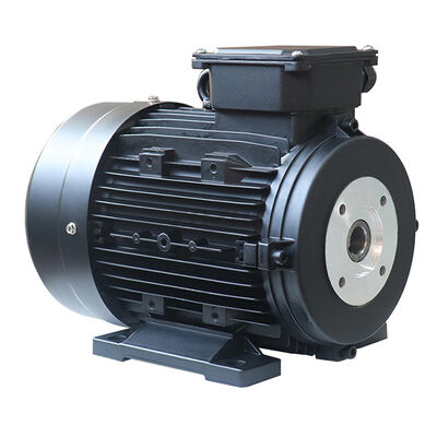 Die Cast Aluminum Housing Hollow Shaft Single Phase Motor Featuring IP54 Protection Rating Ideal for Industrial Equipment